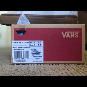 VANS SK8HI 46 MTE DX